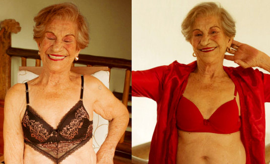 Influenciadora de 80 anos rebate críticas por fazer fotos de lingerie: 'Podem falar mal à vontade' (Reprodução/Instagram)